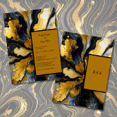 faire-part de mariage luxueuse en marbre noir