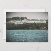 Faire-part de mariage Mackinac Island Grand Hotel (Dos)