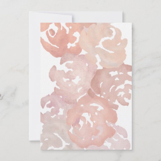 Faire-part de mariage Maggie Hemingway (Dos)