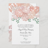 Faire-part de mariage Maggie Hemingway (Devant / Derrière)