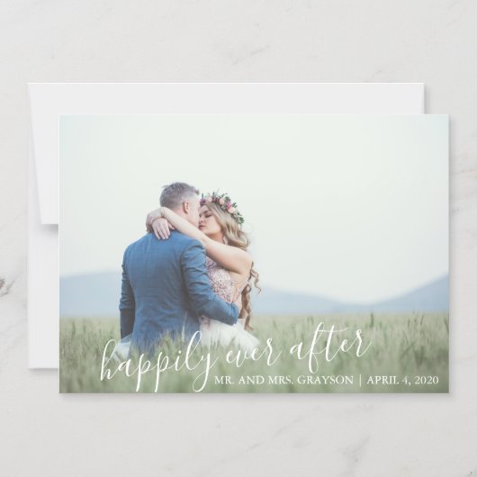Faire-part de mariage| Magnet (Recto)