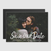 Faire-part de mariage magnétique avec photo pour a (Devant / Derrière)