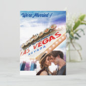 Faire-part de mariage Mariage de Las Vegas (Debout devant)