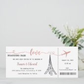 Faire-part de mariage, Mariage fixe, Amour (Debout devant)