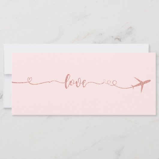 Faire-part de mariage, Mariage fixe, Amour (Dos)