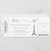 Faire-part de mariage, Mariage fixe, Amour (Devant)