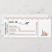 Faire-part de mariage, Mariage fixe, Amour (Devant)