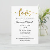 Faire-part de mariage, Mariage fixe, Coeur (Debout devant)