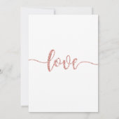 Faire-part de mariage, Mariage fixe, Coeur (Dos)