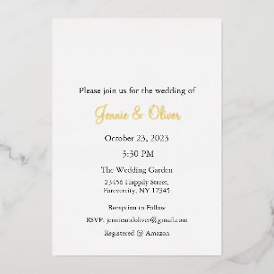 Faire-part de mariage, Mariage fixe, huile, dentel