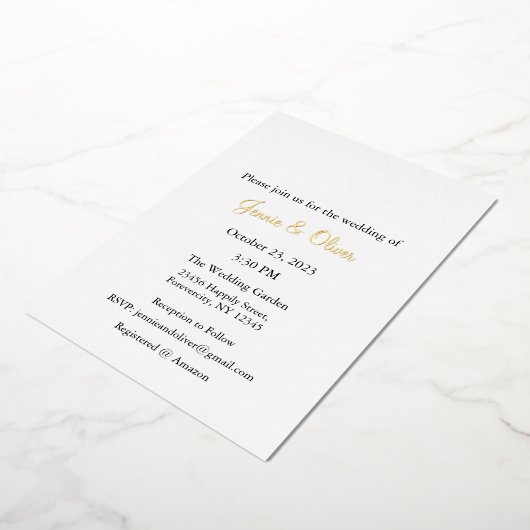 Faire-part de mariage, Mariage fixe, huile, dentel (Rotation)