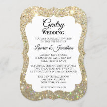 Faire-part de mariage Mariage Jour Fab - Or
