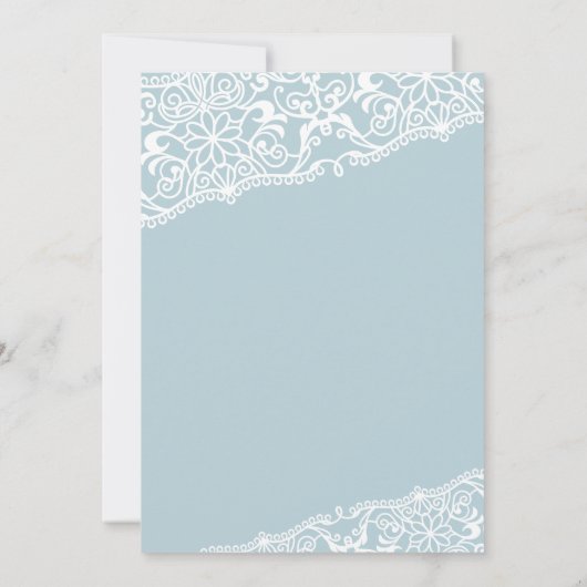 Faire-part de mariage, Mariage stationnaire, Marié (Dos)