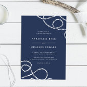 Faire-part de mariage marin | Marine
