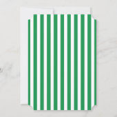Faire-part de mariage marine gris blanc vert (Dos)