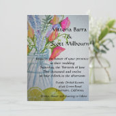 Faire-part de mariage Mason Jar #3 (Debout devant)