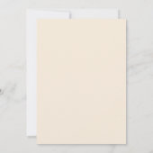 Faire-part de mariage médiéval illuminé (Dos)