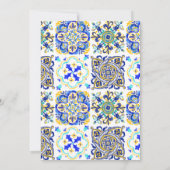 Faire-part de mariage méditerranéen de la côte d'A (Dos)