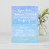 faire-part de mariage mer et ciel II (Debout devant)