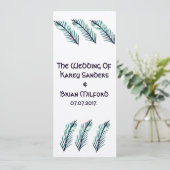 Faire-part de mariage minimal (Debout devant)