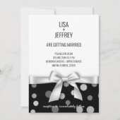 Faire-part de mariage minimaliste (Devant)