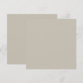 Faire-part de mariage minimaliste (Devant / Derrière)