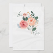 Faire-part de mariage minimaliste élégant (Dos)