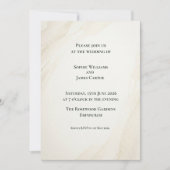Faire-part de mariage minimaliste Eucalyptus (Devant)