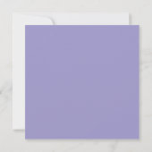 Faire-Part de Mariage Minimaliste Fleur de Lavande (Dos)