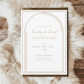 Faire-part de mariage minimaliste moderne |