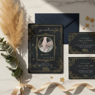 Faire-part de mariage minimaliste moderne – Élégan