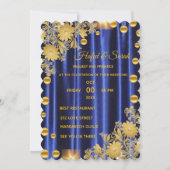 Faire-part de mariage miroir or, miroir or invi (Devant)