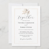 Faire-part de mariage modèle (Devant)