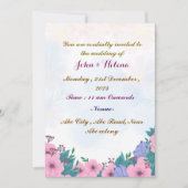 Faire-part de mariage moderne (Devant)