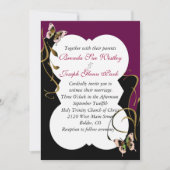 Faire-part de mariage moderne (Devant)