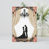 Faire-part de mariage moderne (Debout devant)