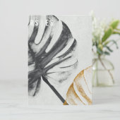 Faire-part de mariage moderne botanique : Collecti (Debout devant)