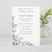 Faire-Part de Mariage Moderne Classique Esthétique (Debout devant)