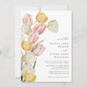 Faire-part de mariage moderne de printemps (Devant)