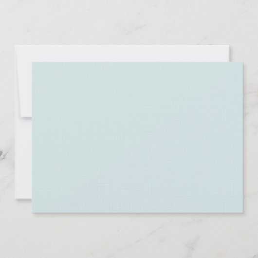 faire-part de mariage moderne d'HIVER WONDERLAND (Dos)