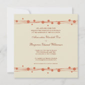 Faire-part de mariage moderne Dots & Straw 2 (cora (Devant)