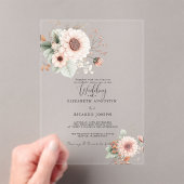 Faire-part de mariage moderne et tendance avec far (In situ (ordinateur de poche))