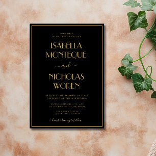 Faire-part de mariage moderne, fantaisiste et disc
