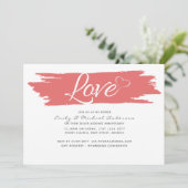 Faire-part de mariage moderne pour anniversaire de (Debout devant)