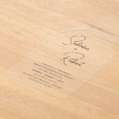 Faire-part de mariage moderne Sabrina (Poser)