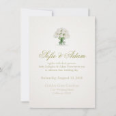 Faire-part de mariage moderne simple (Devant)
