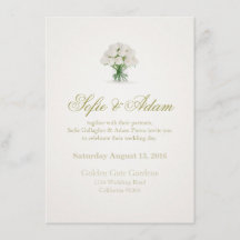 Faire-part de mariage moderne simple