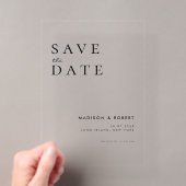 Faire-part de mariage moderne simple (In situ (ordinateur de poche))
