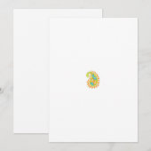 Faire-part de mariage modifiable avec RSVP | Class (Devant / Derrière)
