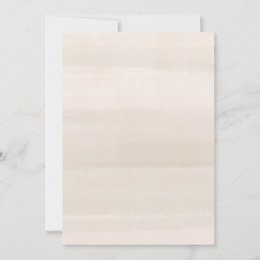 Faire-part de mariage Monogramme Antler Radiant Bl (Dos)